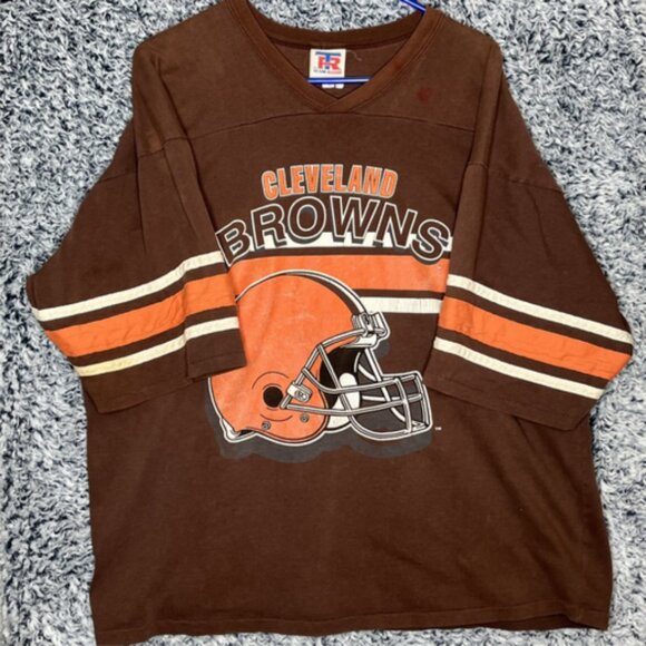 Vintage 1997 Team Rated T-shirt XL Cleveland Browns Football Single Stitch Sport - Picture 1 of 9